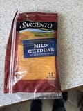 Sargento Natural Mild Sliced Cheddar Cheese