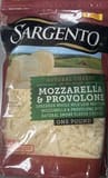 Sargento Mozzarella & Provolone Shredded Whole Milk Low Moisture Mozzarella & Provolone with Natural Smoke Flavor Cheeses