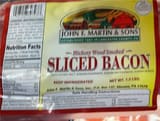 John F. Martin & Sons Sliced bacon