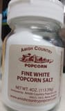 Amish Country Popcorn Fine white popcorn salt.