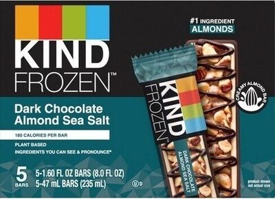 Kind Frozen Frozen dark chocolate almond sea salt bar