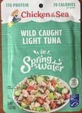 Chicken Of The Sea Wild Caught Light Tuna in Spring Water