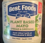 Best Foods Plant Based Mayo Spread & Dressing