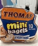 Thomas' Mini Bagels Everything