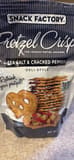 Snack Factory Pretzel Crisps Sea Salt & Cracked Pepper