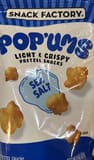 Snack Factory Sea Salt Pop'ums Light & Crispy Pretzel Snacks