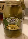 Whole Baby Dill Pickles