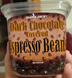 Trader Joe's Dark Chocolate Covered Espresso Beans