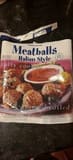 Trader Giotto's Meatballs Italian Style