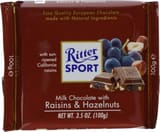Ritter Sport Milk Chocolate with Raisins & Hazelnuts