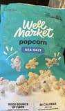 Well Market Popcorn Sea salt