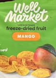 Well Market Unsweetened freeze dried fruit mango