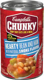 Campbell's Chunky Hearty Bean and Ham with Natural Smoke Flavor