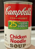 Campbell's 25% Less Sodium Chicken Noodle Soup