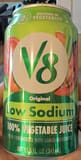 V8 100% Vegetable Juice