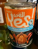 Campbell's well yes soup chicken with white wild rice