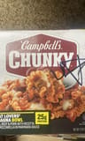 Campbell Chunky meat lovers lasagna bowl