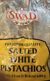 Swad Salted white pistachios