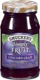 Smucker's Simply fruit concord grape spreadable fruit