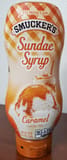 Smucker's Drizzle Caramel flavored syrup