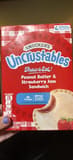 Smucker's Uncrustables Peanut Butter & Strawberry Jam Sandwich