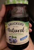 Smucker's Natural Blueberry Fruit Spread