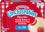 Smucker's Uncrustables Peanut Butter & Strawberry Jam Sandwich