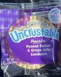 Smucker's Peanut Butter & Grape Jelly Sandwich
