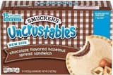 Smucker's Chocolate flavored hazelnut spread sandwich