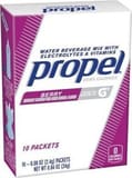 Propel berry beverage mix packets