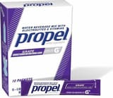 Gatorade Propel powder packets grape with electrolytes
