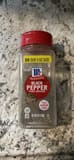 Mccormick Black Pepper