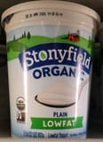Stonyfield Organic Lowfat Plain Yogurt