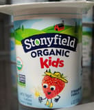 Stonyfield Organic Kids Strawberry Vanilla Lowfat Yogurt Cup