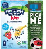Stonyfield Organic with Real Fruit Strawberry Banana