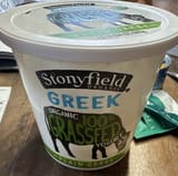 Stonyfield Organic Organic Plain Grassfed Greek Yogurt