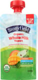 Stonyfield Organic Whole Milk Pear Spinach Mango