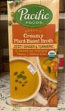 Pacific Foods Zesty ginger and Turmeric