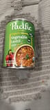 Pacific Foods Organic Vegetable Lentil Soup