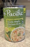 Pacific Foods Organic Greek-Style Chicken Orzo Soup