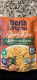 Ben's Original Garden Vegetable Ready Rice