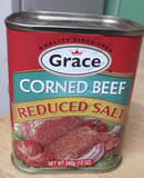 Grace, reduced sodium corned beef