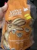 Silver Hills Sprouted Bakery Organic Sprouted Power Sesame Sunflower Bagels