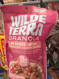 Wilde Terra Granola Triple Berry No Added Sugar