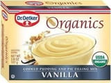 European gourmet bakery organic pudding mix vanilla