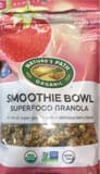 Nature's Path Organic Smoothie bowl