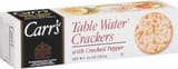 Carr's Table Water Crackers Cracked Pepper