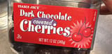 Trader Joe's Dark Chocolate covered Cherries