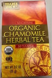 Trader Joe's Organic chamomile herbal tea