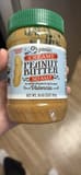 Trader Joe's Organic Creamy Peanut Butter No Salt Valencia